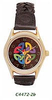 Trinity Knot Multicolor Ladies
(Gold Plated Watch)