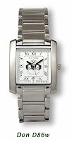 Stainless Steel Claddagh Silver Plated Watch
(Ladies)
