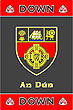 Down GAA County Crest
(Irish County Rug)