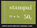 Sb20 (sg) 1974 Green Cover 50p Booklet