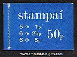 Sb21 (sg) 1974 Blue Cover 50p Booklet