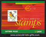 Sb97 (sg) 2002 Birds Self Adh 4.10 euro Booklet National