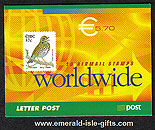 Sb99 (sg) 2002 Birds Self Adh 5.70 euro Booklet Worldwide