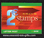 Sb102 (sg) 2002 Birds 2.00 euro Booklet 4 X 41c, 1 X 36c