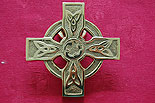 Celtic Cross Round Door Knocker
(Irish Brass 5" x 5")