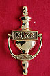 Irish F�ilte Regency Door Knocker
(Brass)