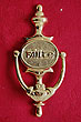 Failte & Claddagh Brass Door Knocker
(Urn design)