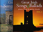 Great Irish Songs & Ballads Collection
(Set of 2 books)