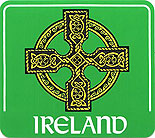 Celtic Cross Green Irish Car
(Bumper Sticker Decal)