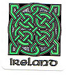 Ireland Irish Celtic Knot Square
(Bumper Sticker Decal)