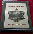 Murphys Irish Stout Beer Pub Mirror Sign
(8.75" x 6.75")