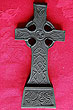 Irish Turf Peat Celtic Cross 6" x 3"
(Handcrafted)