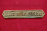 Irish Brass Wall Plaque Cead Mile F�ilte
(