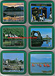 County Galway Ireland Set Of 6 Quality Scenic Coasters