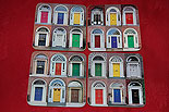 Dublin Georgian Doors Coasters
(Corked Wood)