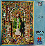 1000 Piece Jigsaw Puzzle of St Patrick -  Celtic
(Inspired by Book of Kells)