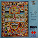 The Twelve Days of Christmas 1000 Piece
(Jigsaw Puzzle)