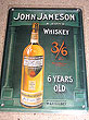 John Jameson Irish Whiskey
(Metal Advert Mini Sign)