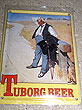 Tuborg Beer
(Metal Advert Miniature Sign)