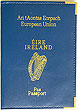 Blue Irish Passport Wallet Holder
(Genuine Leather)