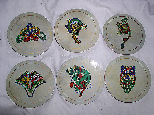 Connemara Bodhrans Set of 6 Quality Gift Coasters Connemara Bodhrans Set of 6 Quality Gift Coasters