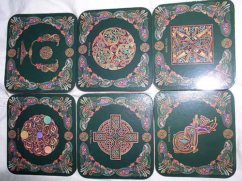 Gift Coaster Set - Jim Fitzpatrick Gift Coaster Set - Jim Fitzpatrick