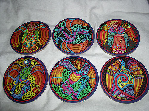 Gift Coaster Set - Jim Fitzpatrick Gift Coaster Set - Jim Fitzpatrick