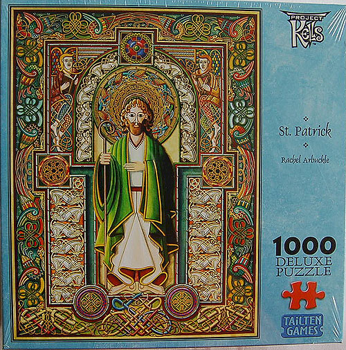 1000 Piece Jigsaw Puzzle of St Patrick - Celtic 1000 Piece Jigsaw Puzzle of St Patrick - Celtic
(Inspired by Book of Kells)