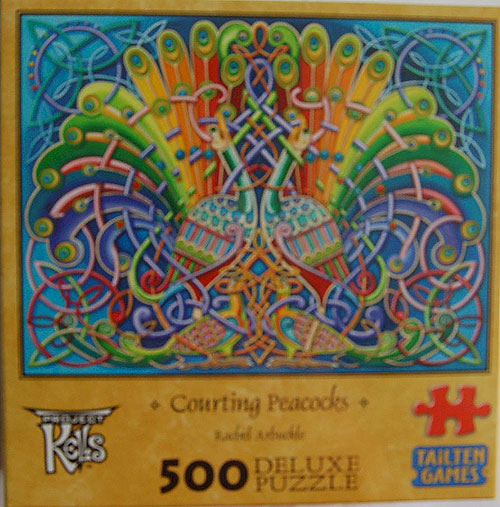 Rachel Arbuckle Courting Peacocks 500 Piece Rachel Arbuckle Courting Peacocks 500 Piece
(Jigsaw Puzzle)