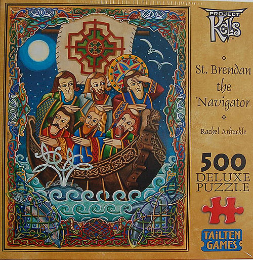 St Brendan The Naviagor 500 Piece Jigsaw St Brendan The Naviagor 500 Piece Jigsaw
(Puzzle by Rachel Arbuckle)