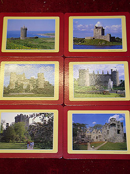 Irish Castles Set 6 Quality Hardwood Placemats Irish Castles Set 6 Quality Hardwood Placemats
