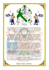Vellum A4 Parchment - BARNEBY to BAYNARD Coat of Arms Vellum A4 Parchment - BARNEBY to BAYNARD Coat of Arms
(and Family History)