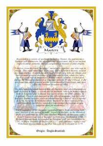Vellum A4 Parchment - CHICESTER to CLIFTON Coat of Arms Vellum A4 Parchment - CHICESTER to CLIFTON Coat of Arms
(and Family History)