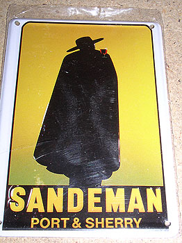 Sandeman Port Vintage Sandeman Port Vintage
(Metal Vintage Advert Mini Sign)