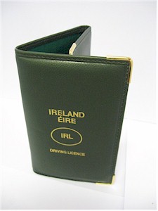 Irish Driving Licence Holder - Genuine Leather Irish Driving Licence Holder - Genuine Leather
