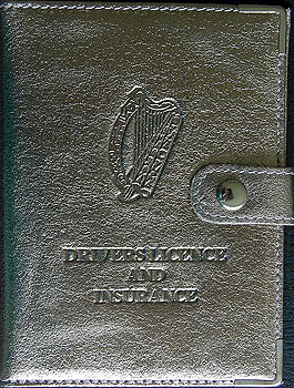 Metallic Silver Driving Licence