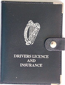 Black Irish Driving Licence &