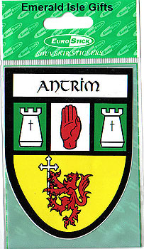 Antrim County Car Sticker Antrim County Car Sticker
(Glensmen)
