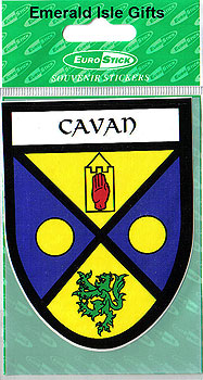 Cavan County Car Sticker Cavan County Car Sticker
(Breffni Men)