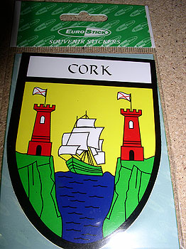 Cork County Car Sticker Cork County Car Sticker
(Rebel County)