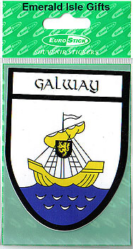Galway County Car Sticker Galway County Car Sticker
(The Tribesmen)