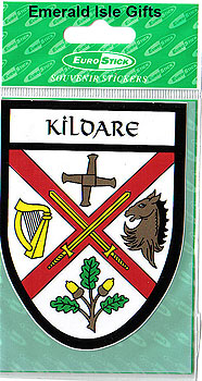 Kildare County Car Sticker Kildare County Car Sticker
(Lilywhites)