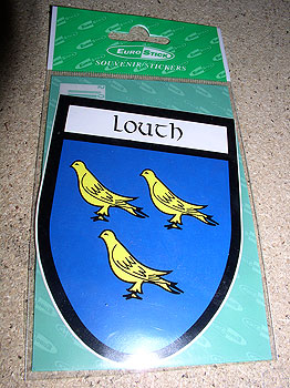 Louth County Car Sticker
