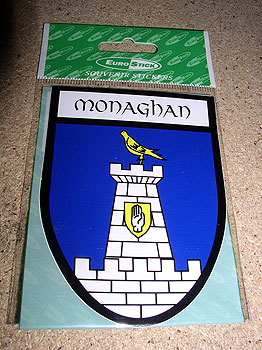 Monaghan County Car Sticker