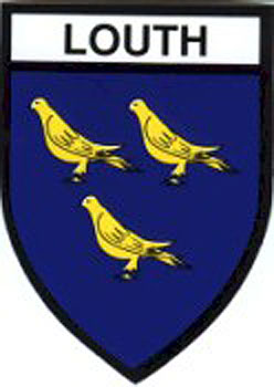 Louth County Embroidered Badge