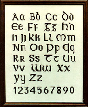 Celtic Alphabet Cross Stitch Chart Pack Celtic Alphabet Cross Stitch Chart Pack
(Celtic Cross Stitch)
