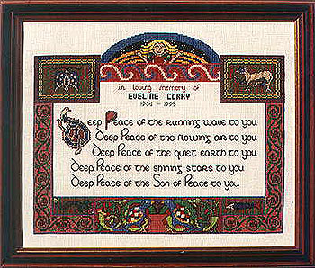 Celtic World Blessing Cross Stitch Celtic World Blessing Cross Stitch
(Pattern or Kit)