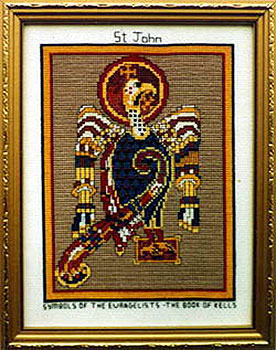 St John The Evangelist Book Kells St John The Evangelist Book Kells
(Cross Stitch Pattern or Kit)