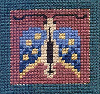 Moth Book Of Kells Cross Stitch Moth Book Of Kells Cross Stitch
(Pattern & Kit available)