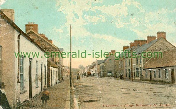 Antrim - Broughshane - Village Scene